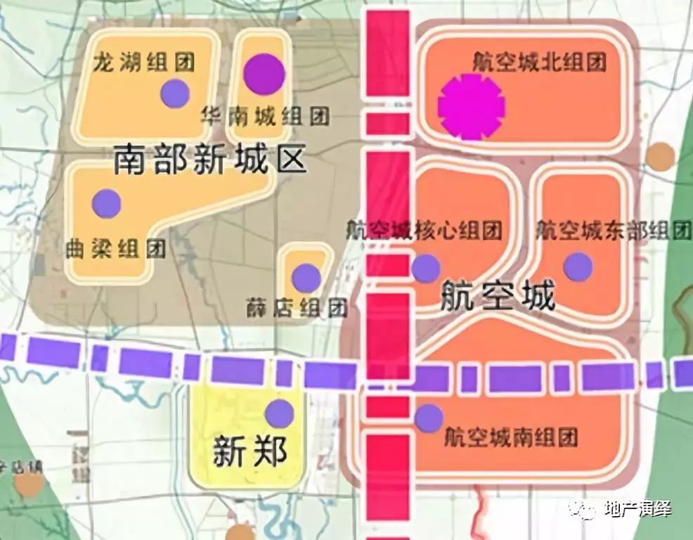 郑州都市圈规划▼