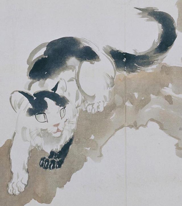 徐悲鸿实力撸猫，满纸生趣_凤凰网