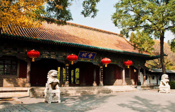 山西太原的“晋祠”
