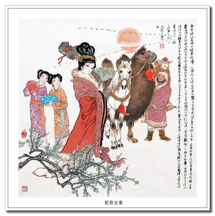 意象雅秀--郑家声古典仕女画