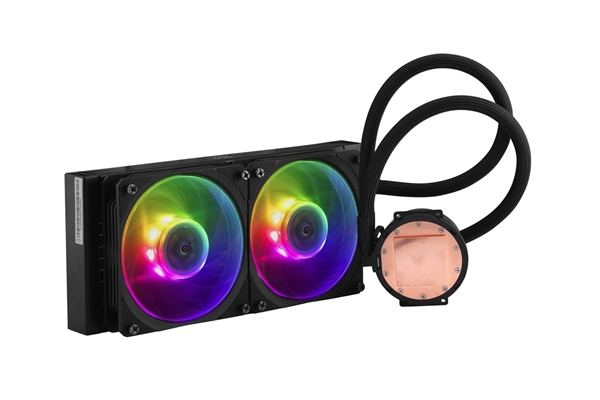 酷冷发布冰神P240 ARGB水冷散热器 支持250W TR4处理器