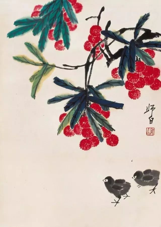 娄师白荔枝图