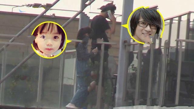 韩寒携手老婆漫步秀恩爱！女儿小野罕见露面，长开似小名媛