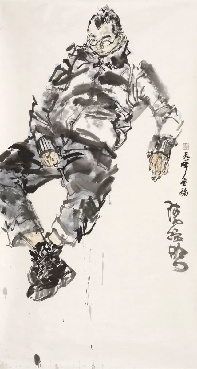 盛天晔 《油画男生》