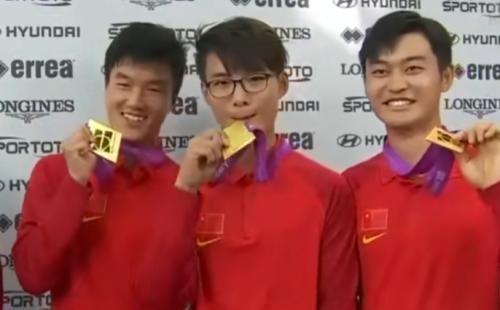 创造历史！中国队首夺射箭世锦赛男团项目冠军