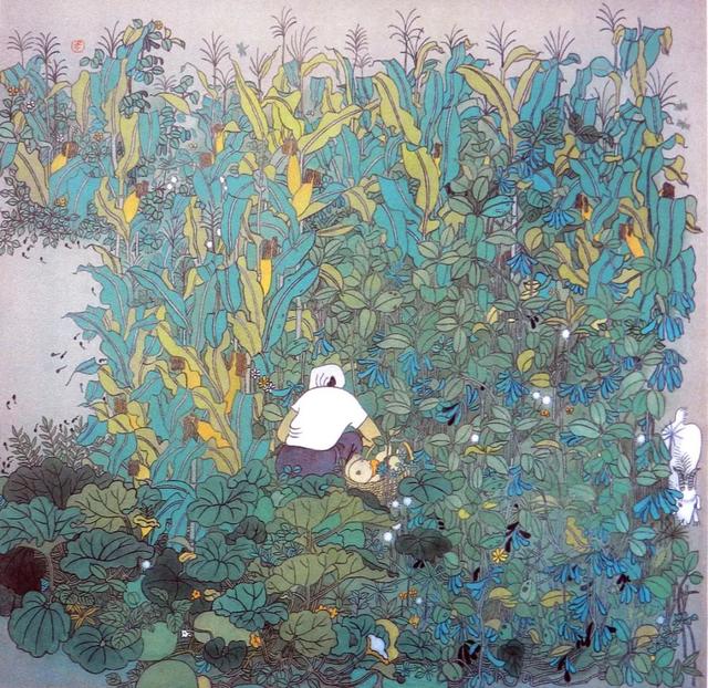 灵动典雅|刘金贵工笔人物画赏析