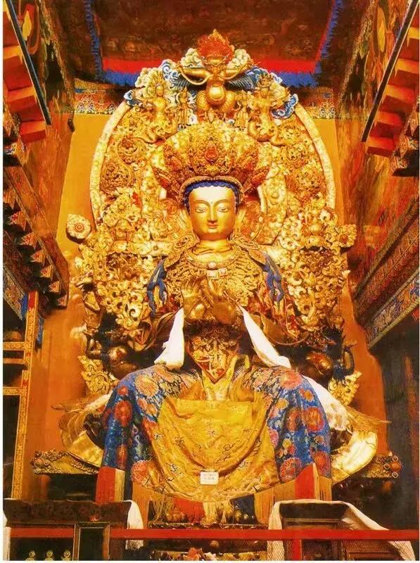 梵林文化-在藏传佛教中，当来下生弥勒佛坐像形象之含义