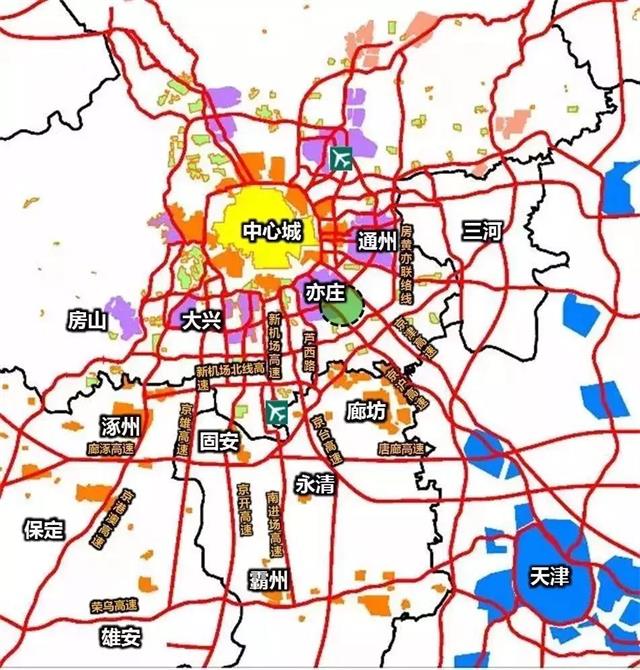 据北京交通委消息,连接北京与廊坊的新路105国道北京段,下穿京沪高铁