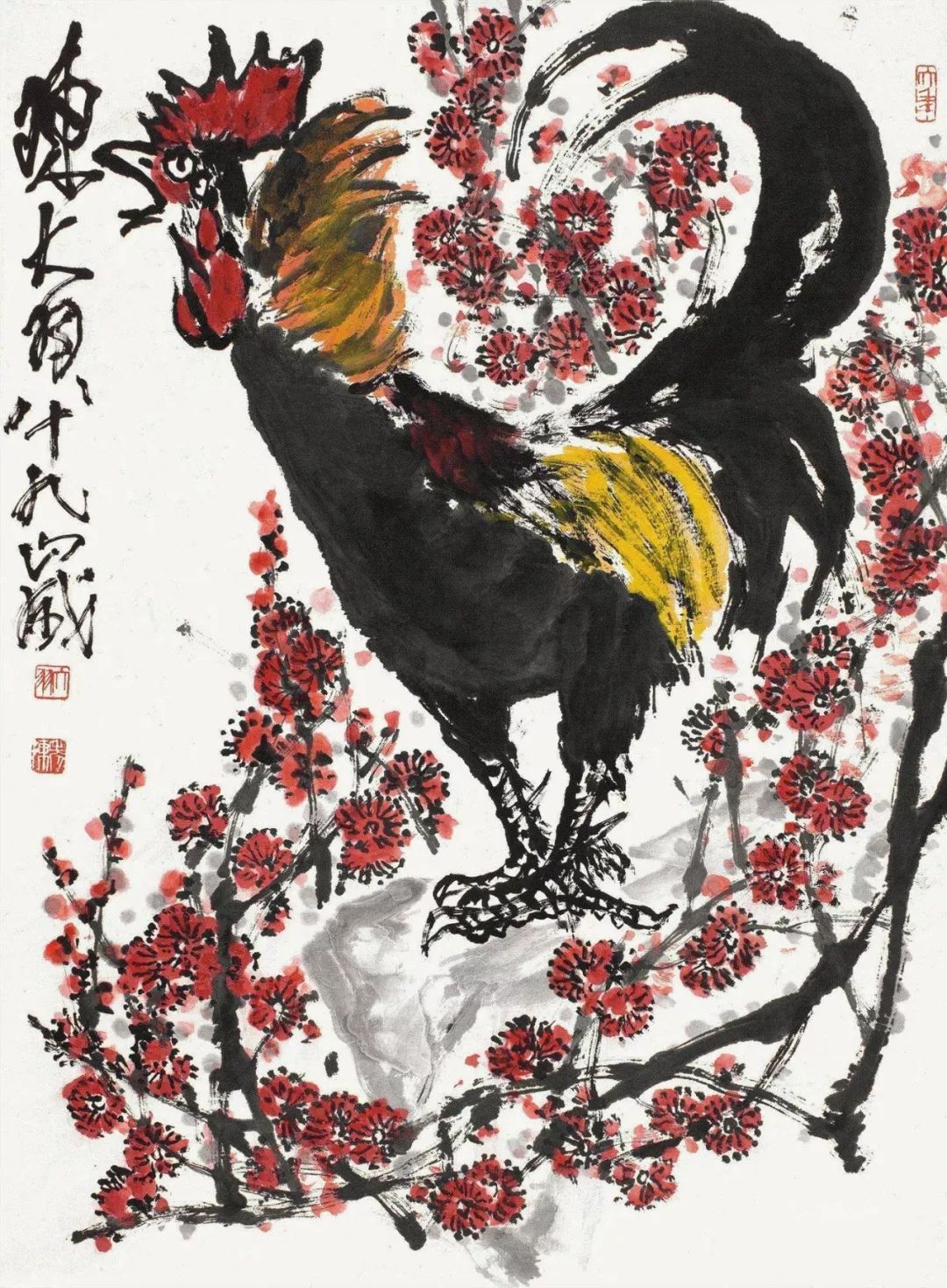 陈大羽 金鸡报晓