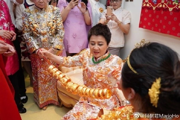 何猷君奚梦瑶结婚，四太太自曝“不会手软”过大礼参照6亿标准