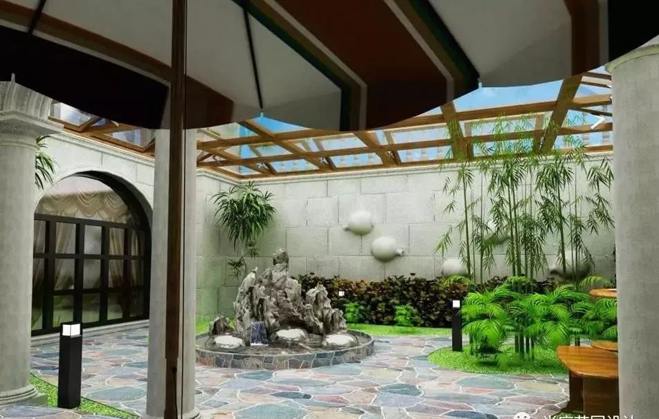 有一种天井叫花园----100款天井花园,准有一款适合您