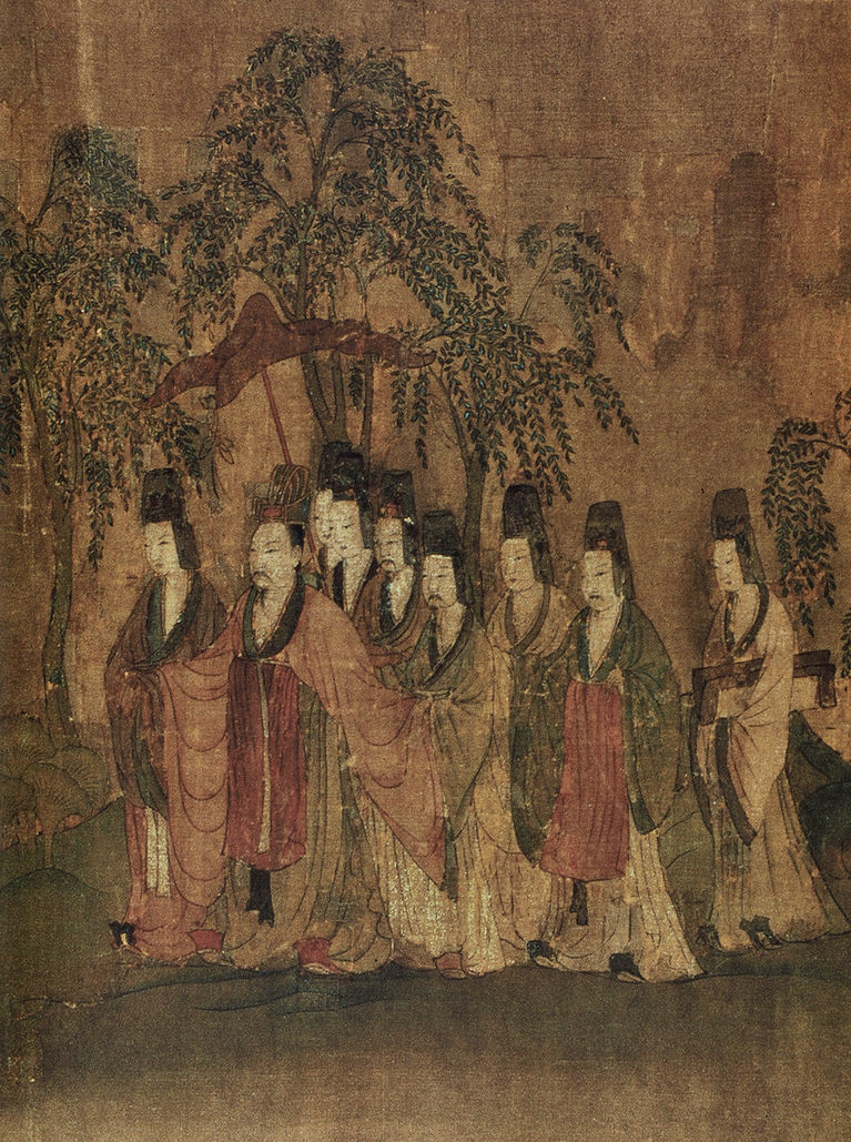 东晋 顾恺之 洛神赋图(宋摹本) 局部之一