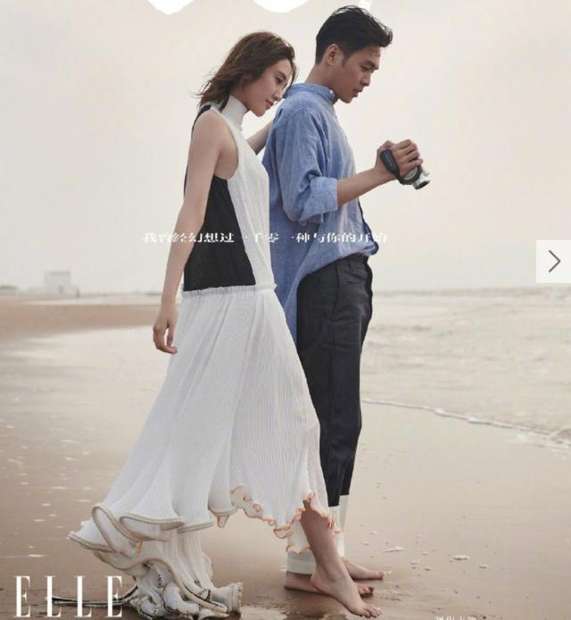 张若昀唐艺昕婚后拍七夕微电影，海边嬉闹耳鬓厮磨甜到鼾