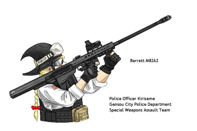 大口径之王,巴雷特的狙击步枪