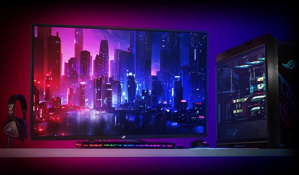 华硕推出ROG Strix XG438Q显示器：4K 120Hz、FreeSync2 HDR