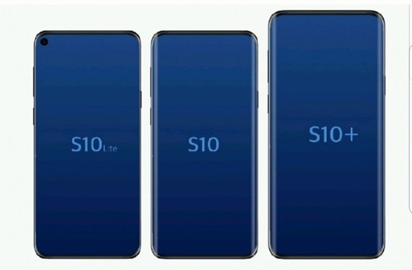 三星S10系列渲染图（图源网）