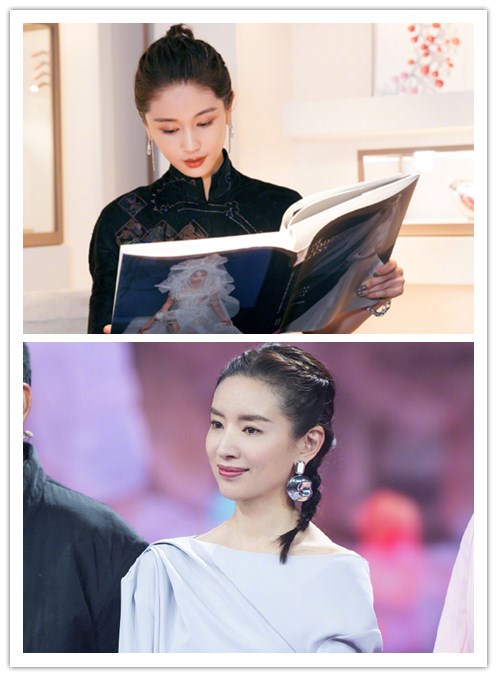 王子文终于换了新发型却意外撞脸董洁，网友：比短发好看多了