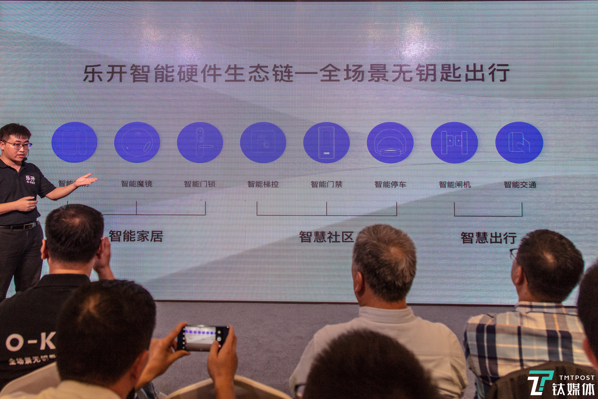 千亿市场1300家企业厮杀，乐开首款LIVE+智能门锁抢滩登陆 | 钛快讯