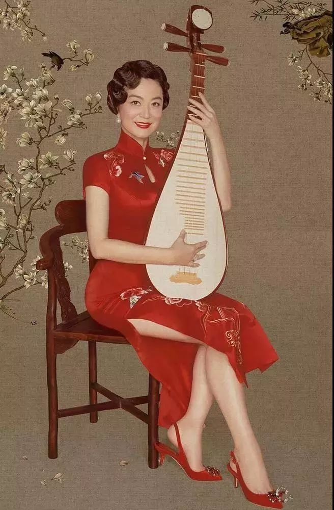刚走红就变社会姐2.0，通稿自诩旗袍皇后，金星为其穿衣竟遭白眼？