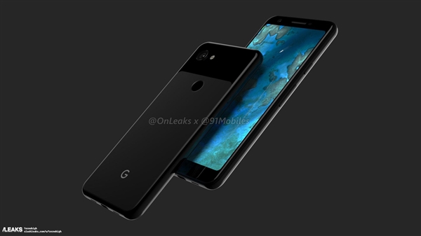 Pixel 3 Lite/XL 360度渲染图曝光：无刘海全面屏、或3800元起