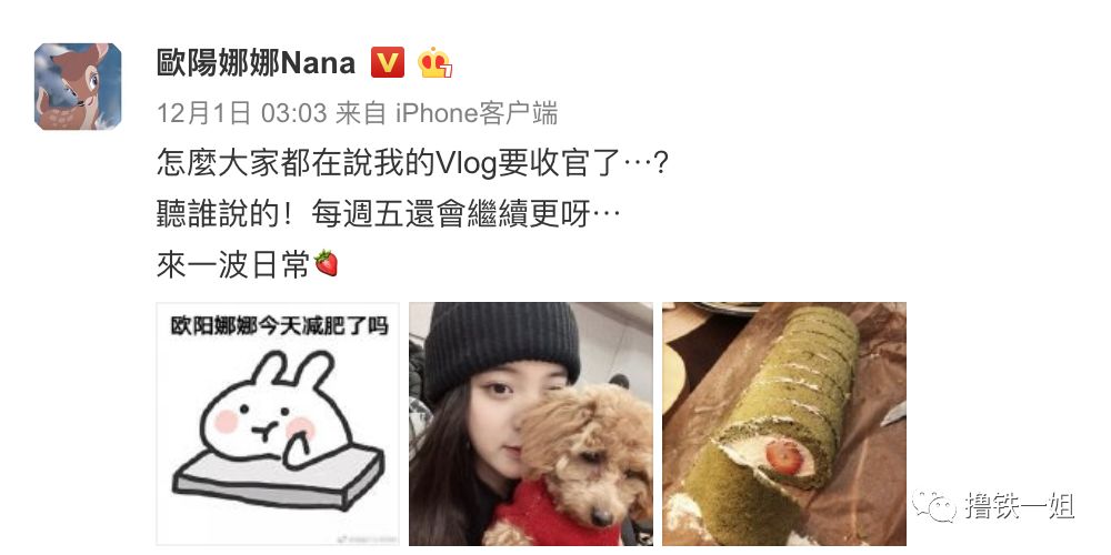 欧阳娜娜一边减肥一边吃高热量食物，人设啥时候崩？