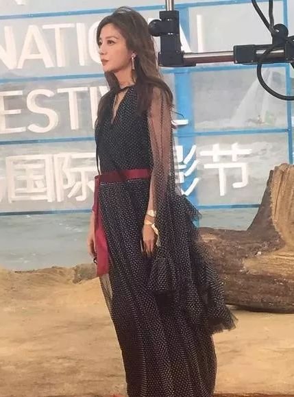 赵薇最新活动竟然瘦出蚂蚁腰，生图更惊艳！