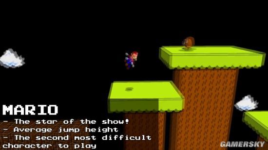 玩家用《超级马里奥64》重制《超级马里奥兄弟》