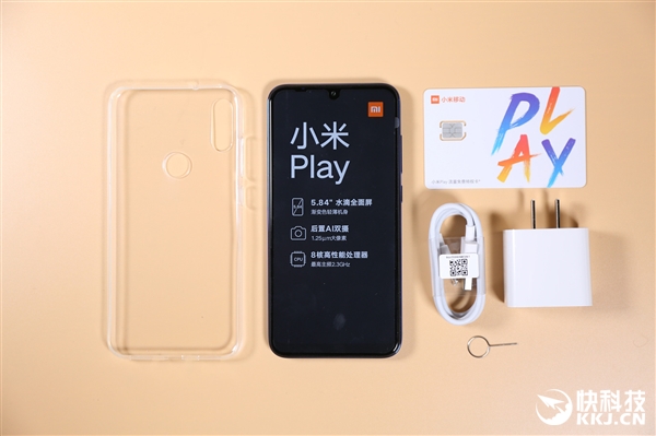 1099元！小米Play开箱图赏：后背渐变酷炫