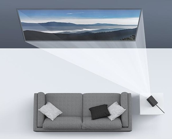 米家投影仪青春版评测: 背包里的百吋电视