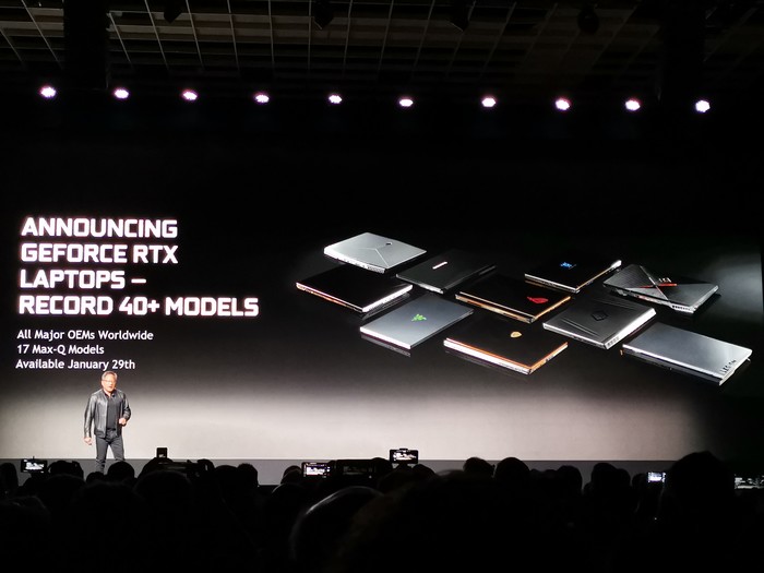 不用再等了！NVIDIA宣布RTX笔记本1月底首发