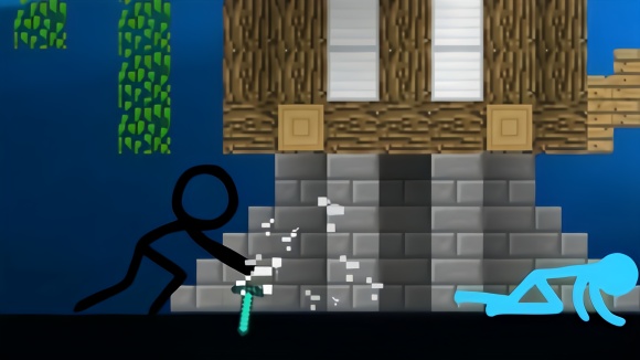 动漫我的世界火柴人4视频 火柴人我的世界动画12