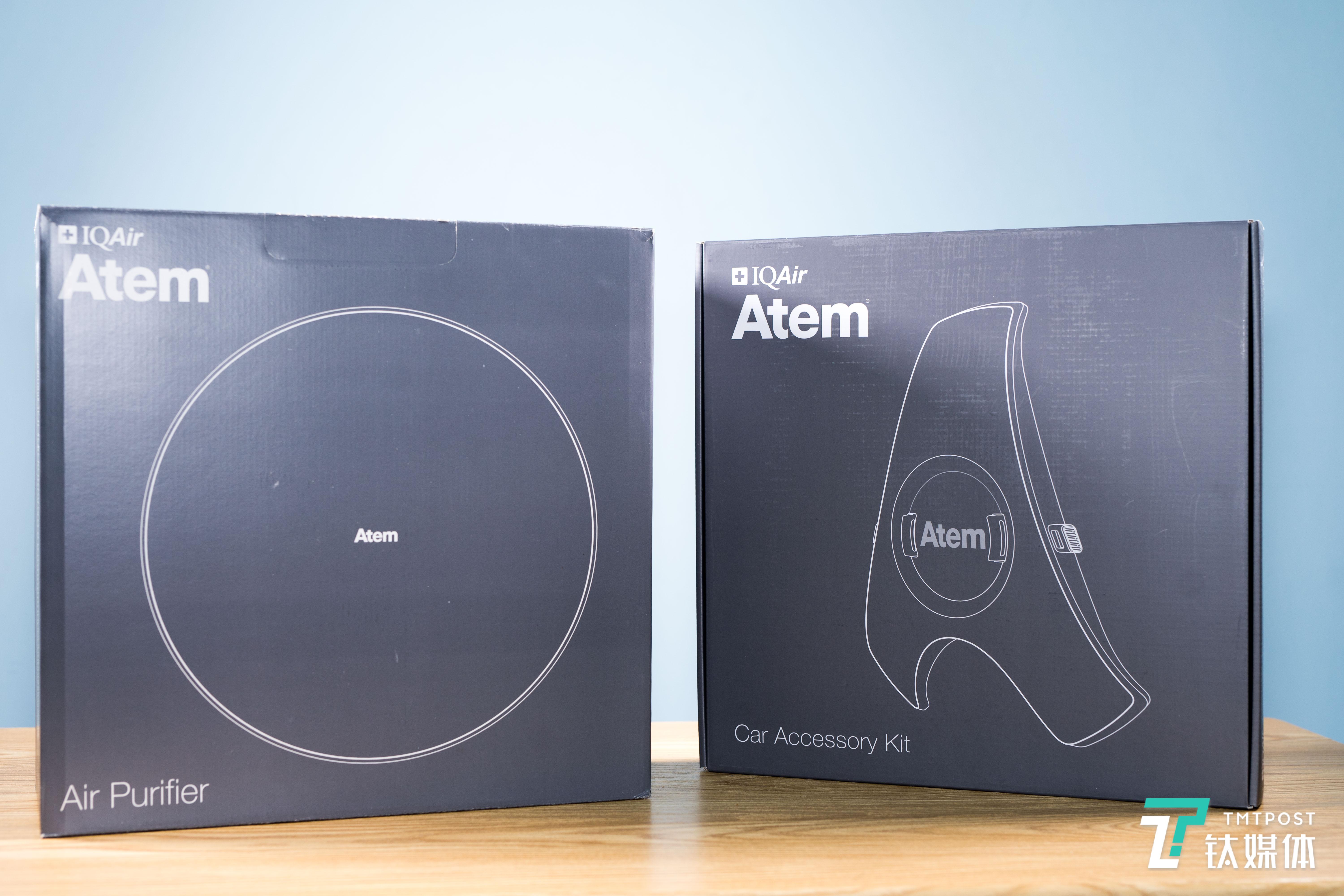 多重过滤、噪声低，IQAir Atem车载空气净化器评测 | 钛极客