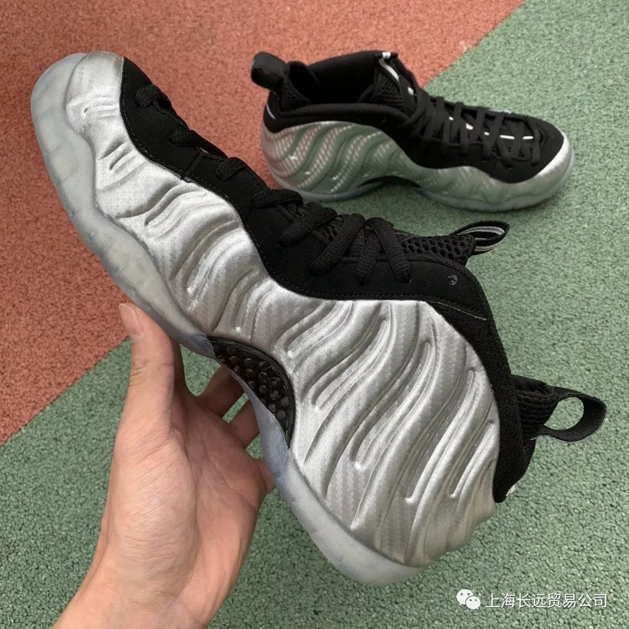 银霞泡 nike air foamposite pro 液态银男鞋银影侠喷泡篮球鞋