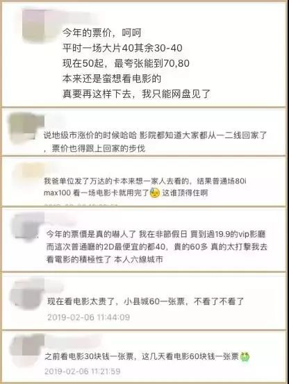 今年春节的电影票为什么这么贵？