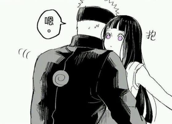 火影漫画:雏田抱住赤丸不撒手,鸣人羡慕地说自己也要那个!
