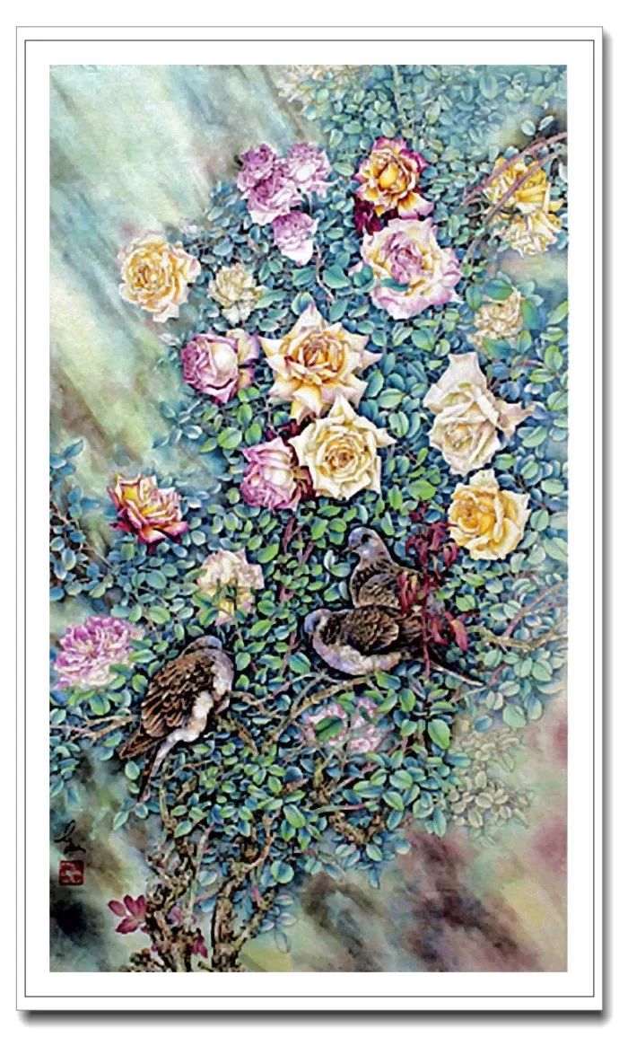 以工写神--陈东山工笔花鸟画