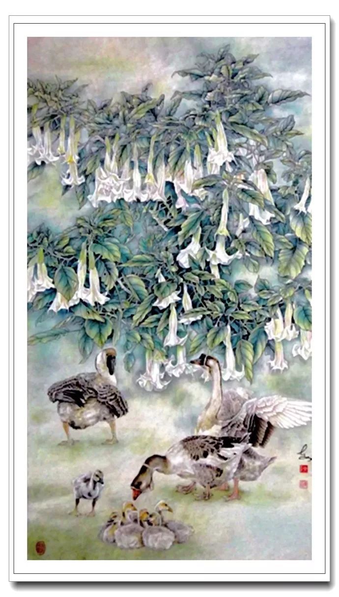 以工写神--陈东山工笔花鸟画