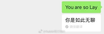 微信翻译在线帮你撩人，谁试都说好 | 唠氪儿