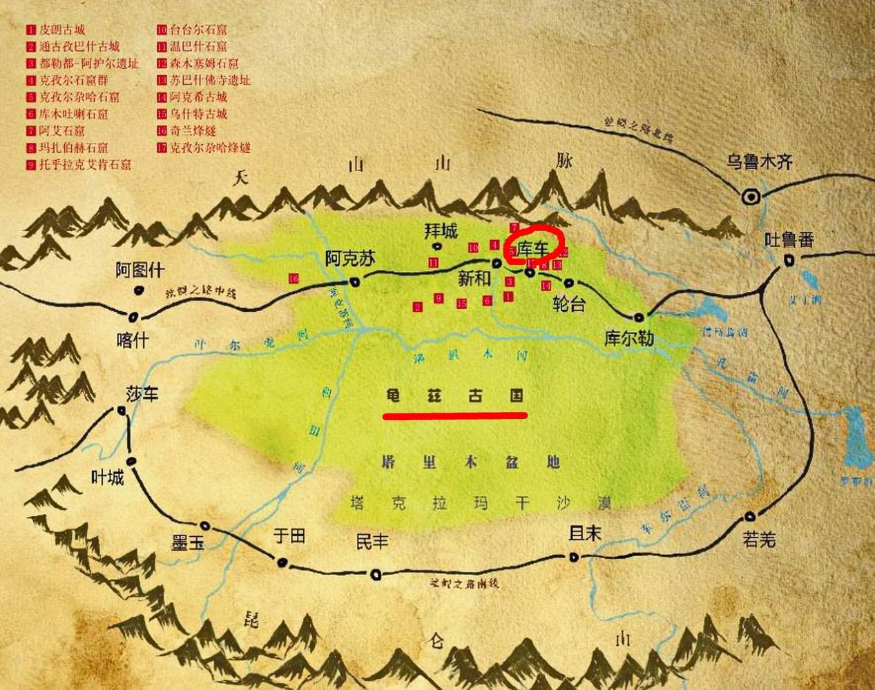 龟兹国,这个丝绸之路西域十
