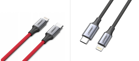 苹果PD快充线的更多选择！绿联59元c转l线现货销售