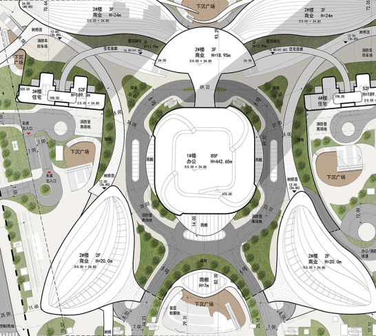 周大福金融中心高拟定475米 周大福金融中心高拟定475米
