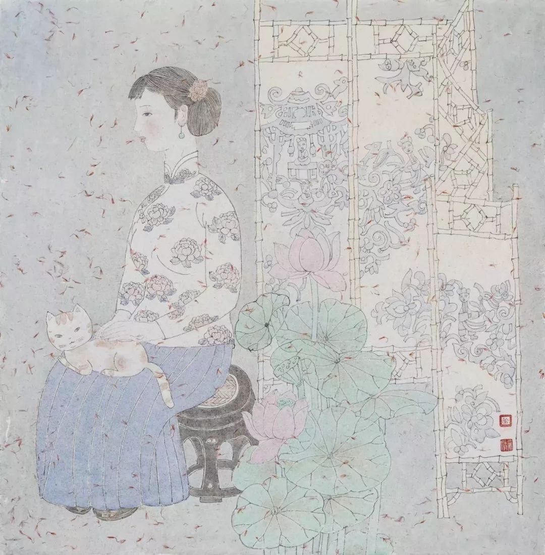 百家艺术 画到情时墨有语—常美娟中国画作品赏析