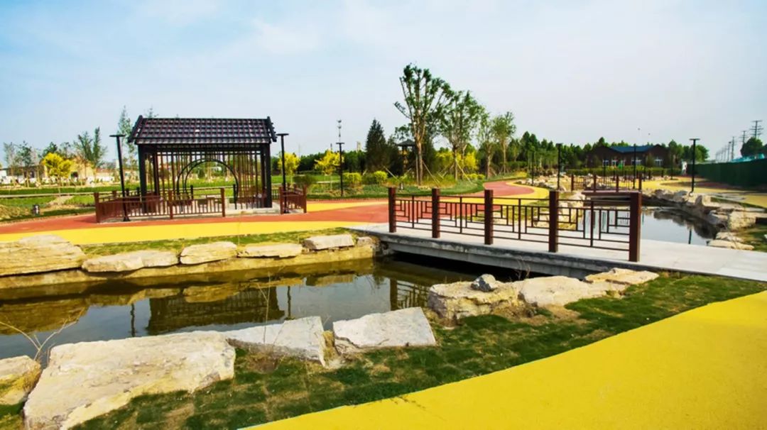小编提醒,本文说的公园是桓台县马踏湖近自然人工湿地工程(乌河入