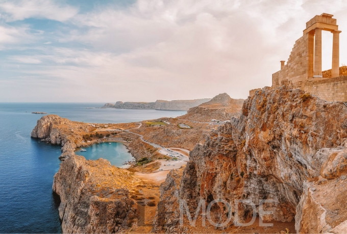 希腊罗德岛感受穿越时空的美