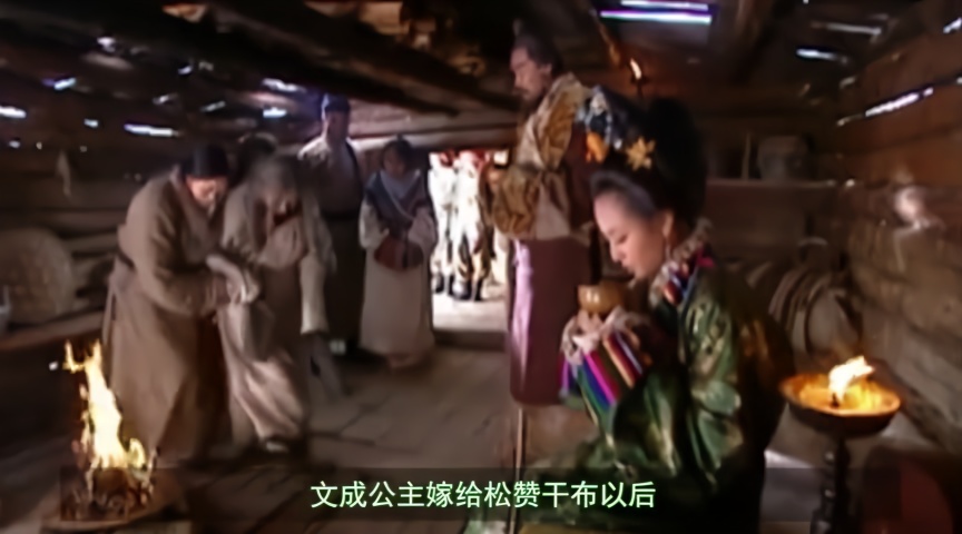 嫁给松赞干布的文成地位,操作31年,在吐蕃的情况?v地位守寡公主说明图片