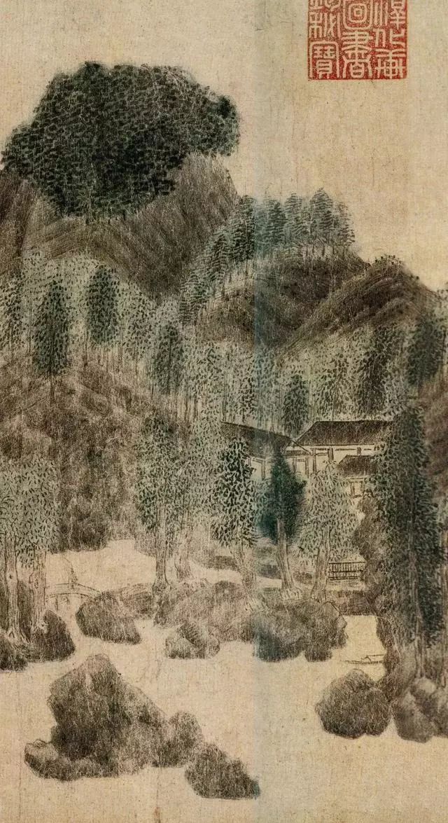 如此好的一幅古画 竟然被盖了300多方印章(图)