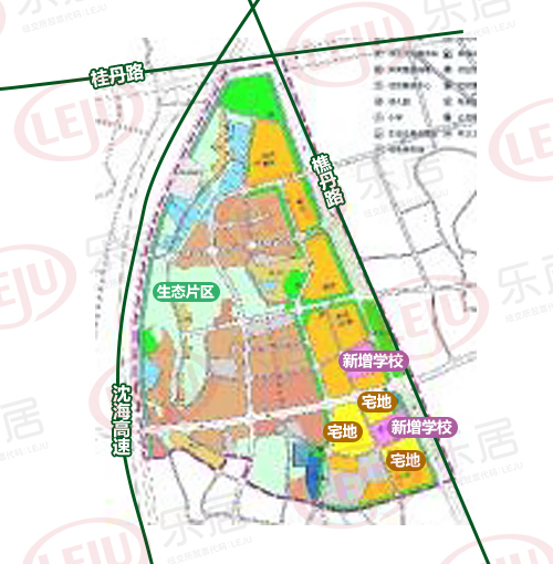 新增2学校 3宅地!南海丹灶西南局部远景规划披露