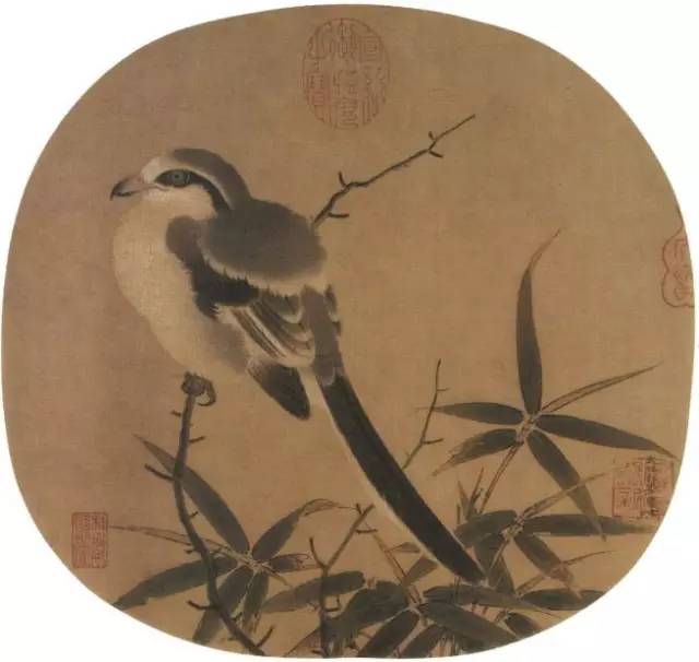 《竹鸠图》
