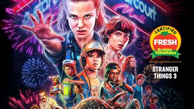 《怪奇物语》第三季获烂番茄新鲜认证