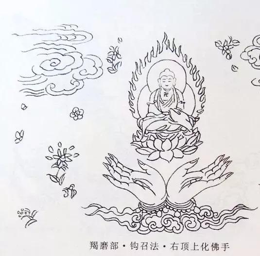 观音线描四十二手印难得有缘一见